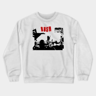 rush live on Crewneck Sweatshirt